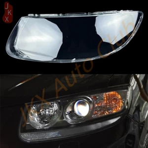 For Hyundai Santa Fe 2007-2012 p Left Side Headlight Lens Clear Frame+Seal Glue - Picture 1 of 11