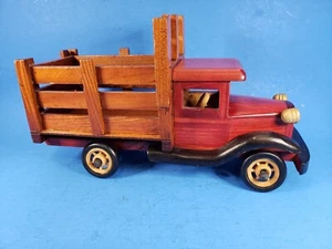 Toy Truck Chestnut Creek Wooden Stake Body Model Display - Picture 1 of 7