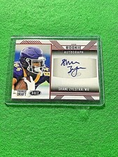 SHANE ZYLSTRA AUTO ROOKIE CARD MINNESOTA STATE RED 2020 SAGE HIT PREMIER DRAFT 