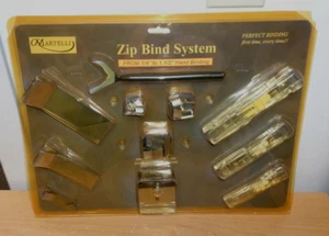 Martelli Zip Bind System 1/4" to 1 1/2 Hand Binding New Free Shipping - Picture 1 of 2