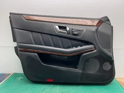 10-13 MERCEDES-BENZ W212 E400 E350 PANEL PUERTA LADO CONDUCTOR DELANTERO IZQUIERDO NEGRO OEM Foto 1 de 4