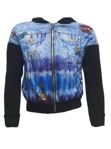 TEREZ Girl's Multicolor Acid Wash Hoodie #366031102 NWT - Picture 1 of 2