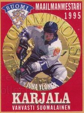1995 Finnish Karjala Beer Labels #23 Hannu Virta