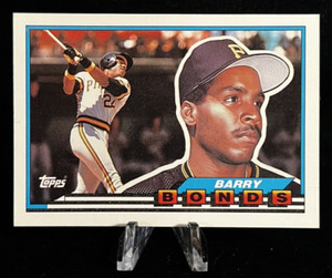 1989 Topps Big Barry Bonds #5 Pittsburgh Pirates Oversized Card