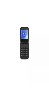 Alcatel 20.53 Black 2.4" 2G Easy-to-use Flip Phone Unlocked & SIM Free. - Afbeelding 1 van 3