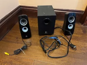 Ersatzteile oder Reparaturen Logitech Z323 2.1 Stereo Lautsprecher Subwoofer schwarz siehe Bild - Bild 1 von 10