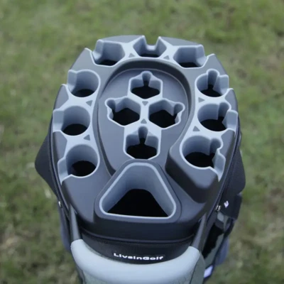 LIVSINGOLF 14-Way Lock Golf Cart Bag – Premium Waterproof Nylon, Full-Length Div - image 1 of 4