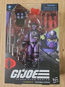 G.I. Joe Classified Series 6 Zoll Cobra Techno-Viper Actionfigur Neu - Bild 1 von 13