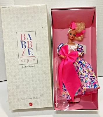 Muñeca Coleccionista Estilo Barbie Mattel Edición Especial Limitada 5315 1990 Nueva en Caja Original Foto 1 de 4