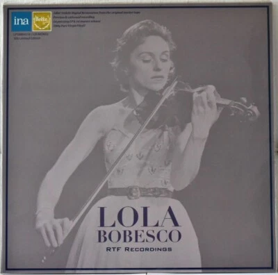 BELLE AME JAPAN LPSBA018 LALO-HANDEL RTF Recording Violin Lola BOBESCO No. #347 - Image 1 of 2