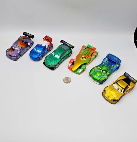 Disney Pixar Cars Store WGP Lot x6 Metallic Diecast Metal 1:43 Scale Francesco Cover