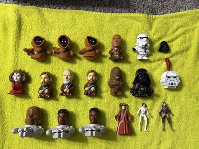 Star Wars Action Figures And Burger King Figures Lot - Image 1 of 4