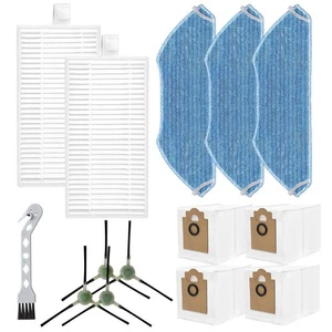 For Lefant M2 Pro M2S Pro Robot Vacuum Replacement Brush Filter Mop Cloth Kit - Picture 1 of 12