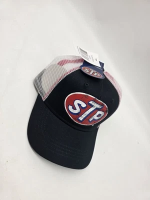 BRAND NEW w/ TAG • authentic STP logo • adjustable SNAPBACK MESH BALL CAP HAT - Image 1 of 4