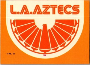 1979 Topps NASL #11 Los Angles Aztecs Logo Sticker und Puzzleteil - kostenloser Versand - Bild 1 von 2