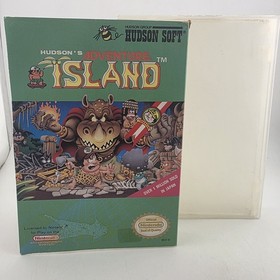 Hudson's Adventure Island Box - Case Only - Nintendo Nes - Org Art (No Game)