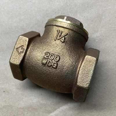 1-1/4" LVBSC SWING CHECK VALVE RUBBER SEAT - Image 1 of 4