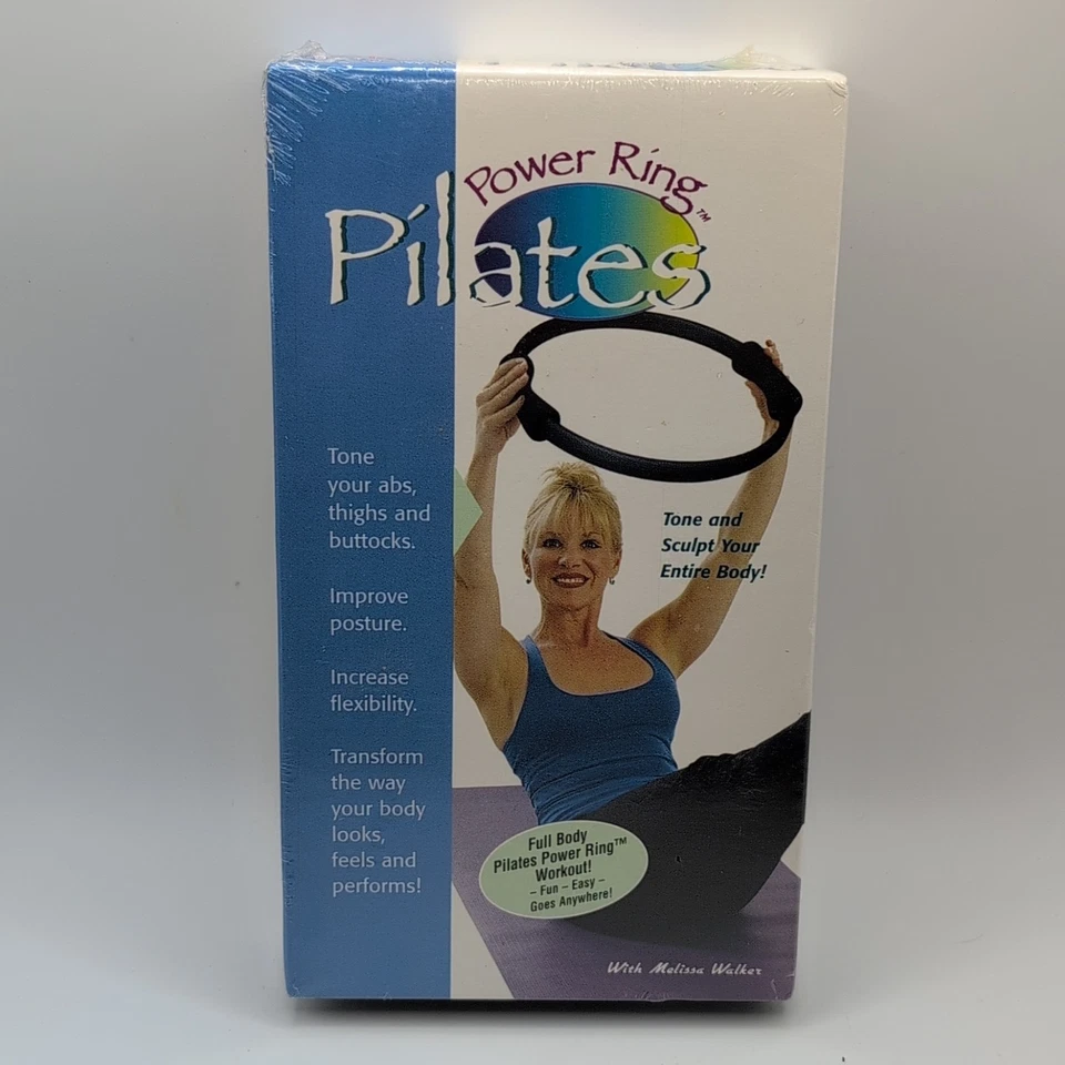 Power Ring Pilates with Melissa Walker VHS - BRAND NEW SEALED - Image 1 of 4