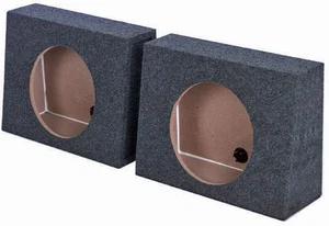 Subwoofer de audio para automóvil QTW10 único sellado de 10" cajas (paquete de 2) - Imagen 1 de 1