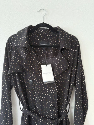 NWT Who What Wear for Target Small Drapey Trench Coat Polka Dot S New - Image 1 of 4
