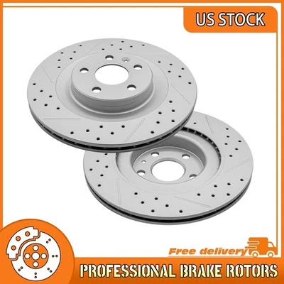 Rotores de freno traseros perforados para Volvo S60 S90 V60 V90 XC60 XC90 V60 Cross Country Foto 1 de 4