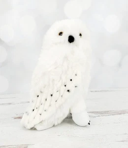 Warner Bros La Noble Colección Harry Potter Búho Peluche Blanco Hedwig 9" Juguete Pájaro - Imagen 1 de 6