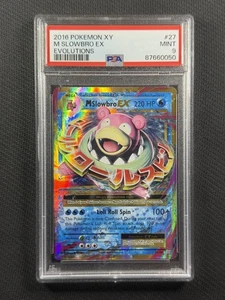 Pokémon Cards PSA 9 Mint M Slowbro Ex Evolutions Ultra Rare XY 27/108 - Bild 1 von 2