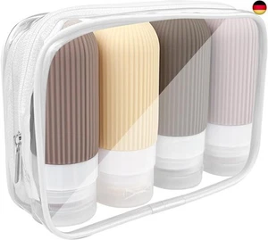 Newpop Reiseflaschen zum Befüllen(4Pcs), Shampoo Flaschen Reiseset - Bild 1 von 7