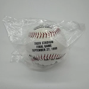 Tiger Stadium Final Game Souvenir Game Ball September 27, 1999 New - Picture 1 of 3