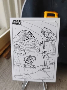 2025 Topps Cromo Star Wars Jabba The Hutt, Babero - Por el inserto de número #CP-4 - Imagen 1 de 3