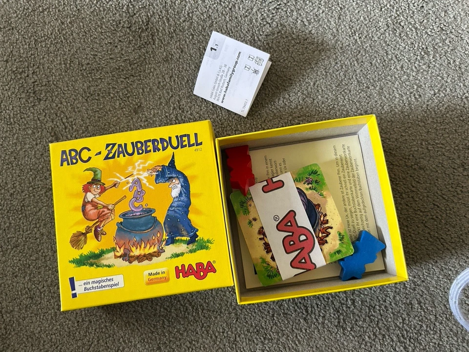 Haba ABC Zauberduell Spiel Kinderspiel ab 6 Jahren NEU - Bild 1 von 1