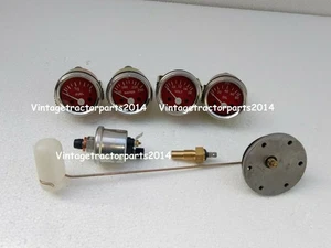 Gauges Kit- 52 Electrical Temp Pressure Oil amp Fuel Senders, Sending unit Red f - Picture 1 of 5
