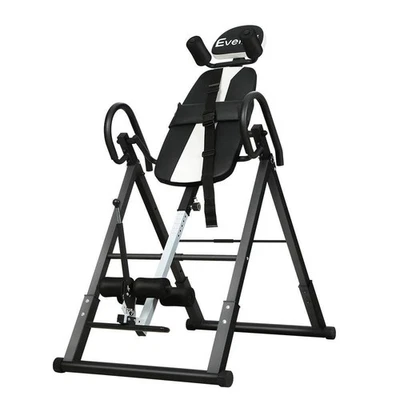 Everfit Inversion Table Gravity Exercise Inverter Back Stretcher Home Gym Grey - image 1 of 4