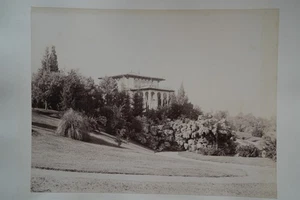 PHOTO Albumine Espagne Madrid le pavillon arabe du parc du Retiro 16X21cm 1880 - Picture 1 of 1