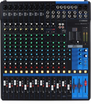 Yamaha MG16XU 16-channel Mixer with USB and FX - Image 1 of 4