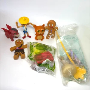 McDonald's Shrek mixed Happy Meal Toy Lot Action Figures Promotional Toys - Picture 1 of 11