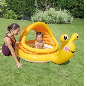 Brand new Intex Lazy Snail Shade Baby Pool - Picture 1 of 2