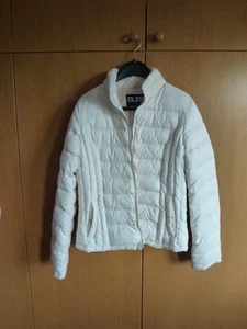 Kurze weiße Steppjacke, Gr. 36, NEU - Bild 1 von 4