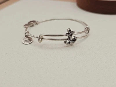 Alex & Ani "Ancla Náutica" ⚓️ Pulsera Flotante Plata Dije Deslizante ✨️ Foto 1 de 4