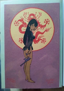 CONRAD - LES INNOMMABLES : CHING SAO DRAGON - Ex-Libris sérigraphié - Picture 1 of 1