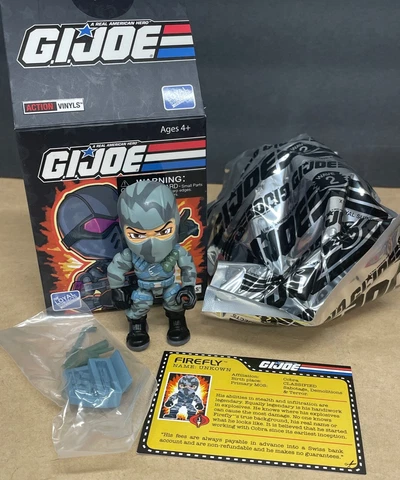 GI JOE FIREFLY 3" ACTION VINYL THE LOYAL SUBJECTS (2016) Cover