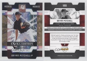 2009 Donruss Elite Extra Edition Status Gold /50 Bryan Mitchell #120