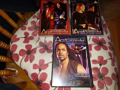 andromeda three dvds 8 episodes  B.09 B.10 AND C.3 - Image 1 of 3