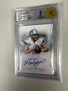 Auto Matthew Stafford 2018 impeccabile /5 leoni - Foto 1 di 4