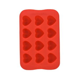 Ice Cube Tray DIY 12 Cavities Love Heart Shaped Ice Making Mold Chocolate Mould - Picture 1 of 12