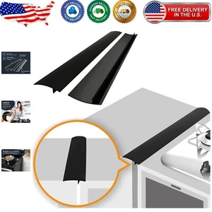 Durable 21 Inch Silicone Stove Gap Seals - Anti-Dust Solution for Clean Kitchens - Picture 1 of 11