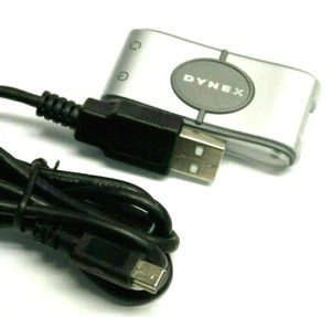 Dynex DX-CRMN1 Mini SD Memory Card Reader Writer High Speed USB for Laptop PC - Picture 1 of 2