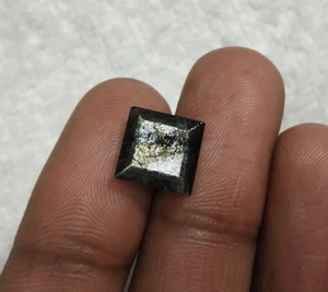 Natural iolite Sunstone Faceted Square shape Gemstone 3.45 carat 10×10×5.10 mm - Picture 1 of 10