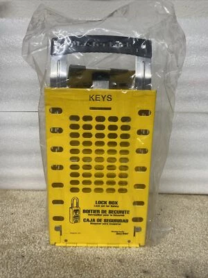 MASTER LOCK 503YLW Group Lockout Box,14 Locks Max,Yellow - Image 1 of 4