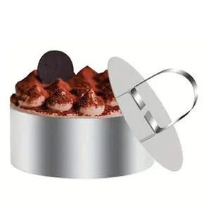 Adjustable Round Stainless Steel Cake Mousse Mold Ring Pastry Baking Tool - Picture 1 of 12